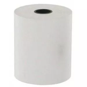 Bobine de papier absorbant blanc